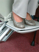 Reposapiés del subeescaleras Acorn Perch