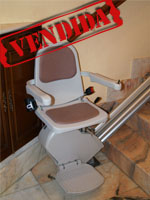 Silla salvaescaleras recta acorn 120 de segunda mano