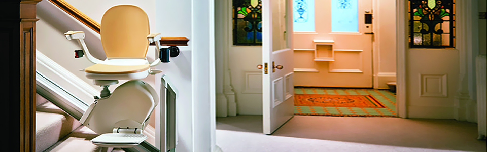 Salvaescaleras rectas